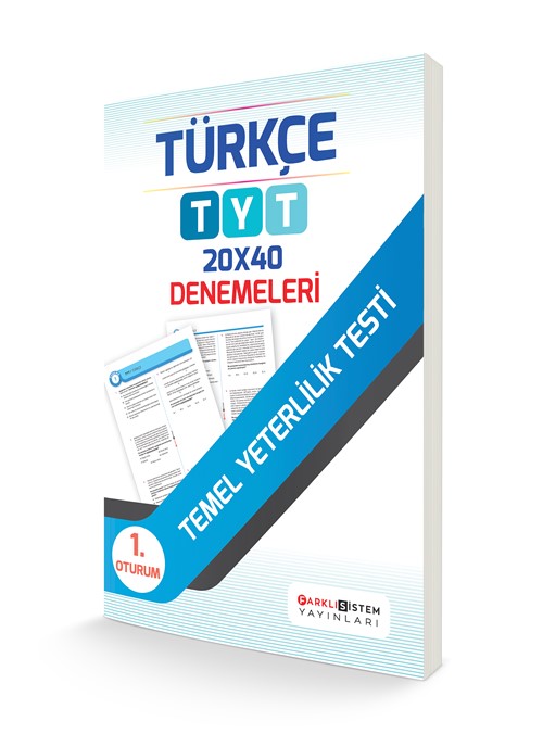 TYT Türkçe 20 x 40 Çözümlü Bölüm Denemeleri