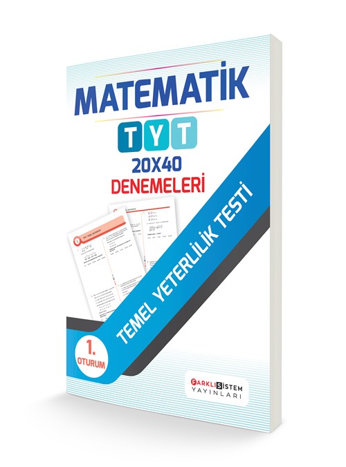 TYT Matematik 20 x 40 Çözümlü Bölüm Denemeleri