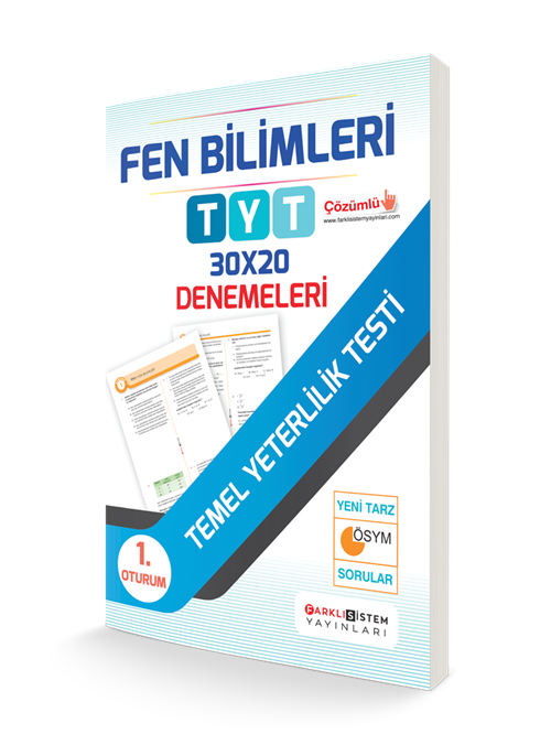 TYT Fen Bilimleri 30 x 20 Çözümlü Bölüm Denemeleri